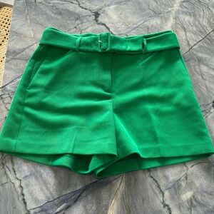 Ann Taylor Emerald High Waist Shorts